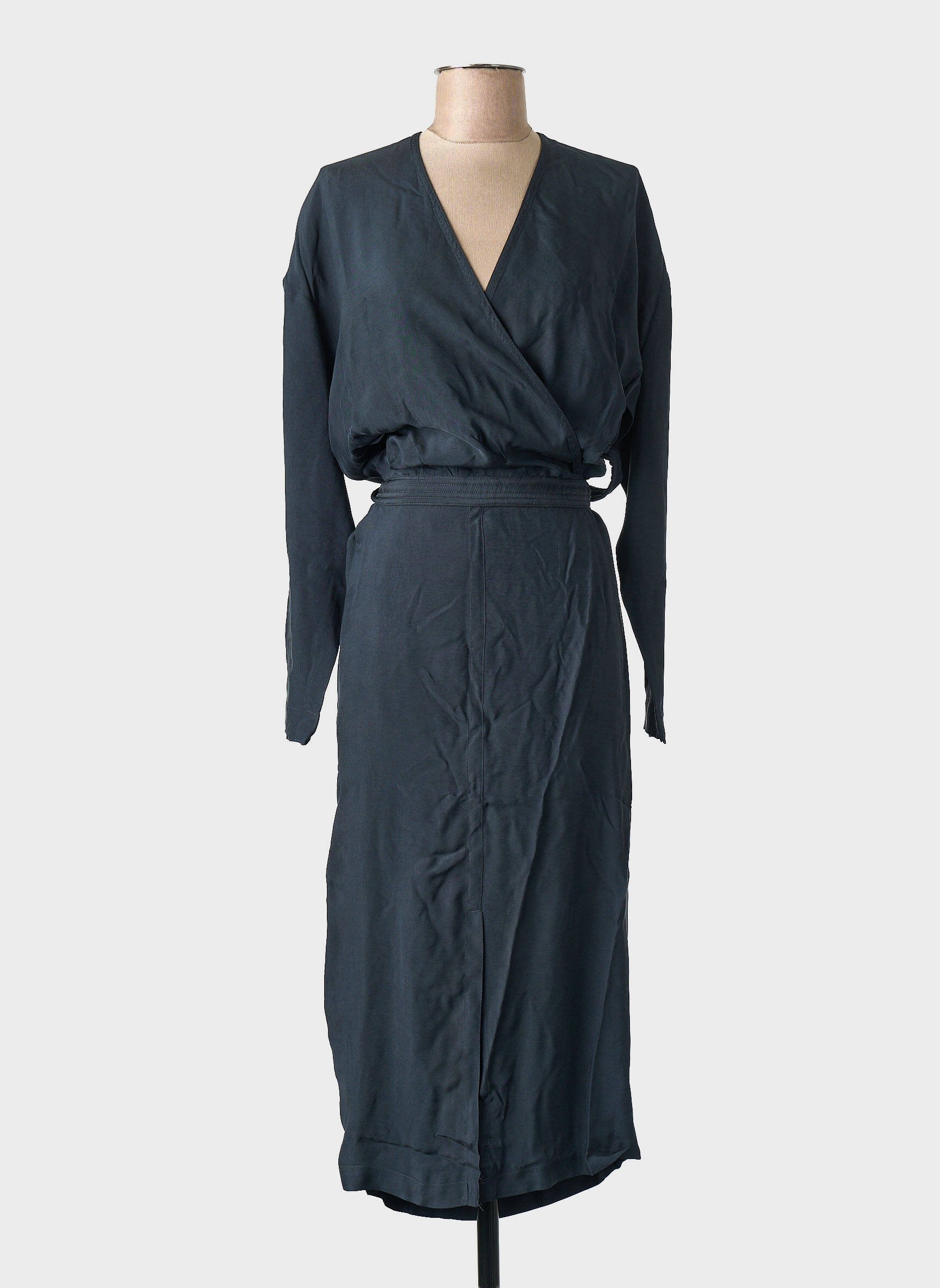 Robe longue bleu HUMANOID femme