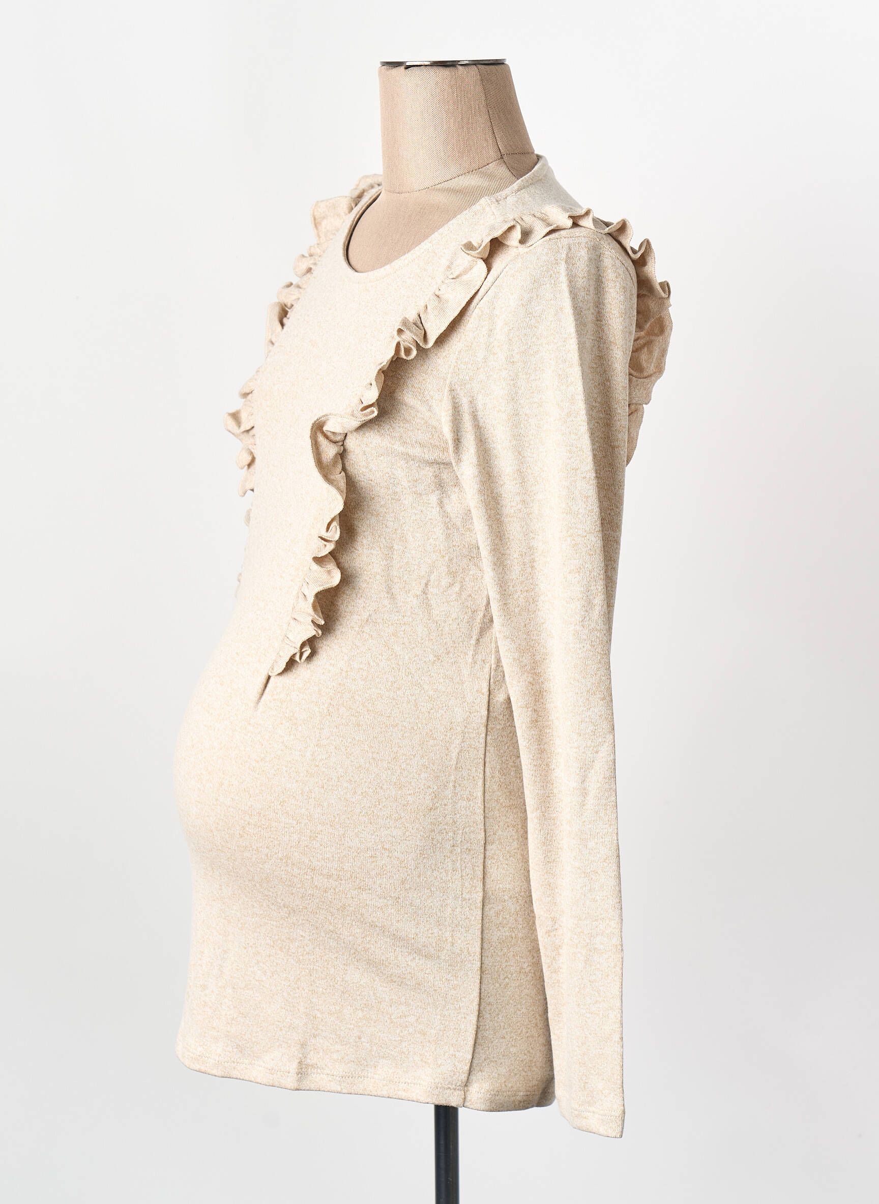 Top beige NOPPIES femme