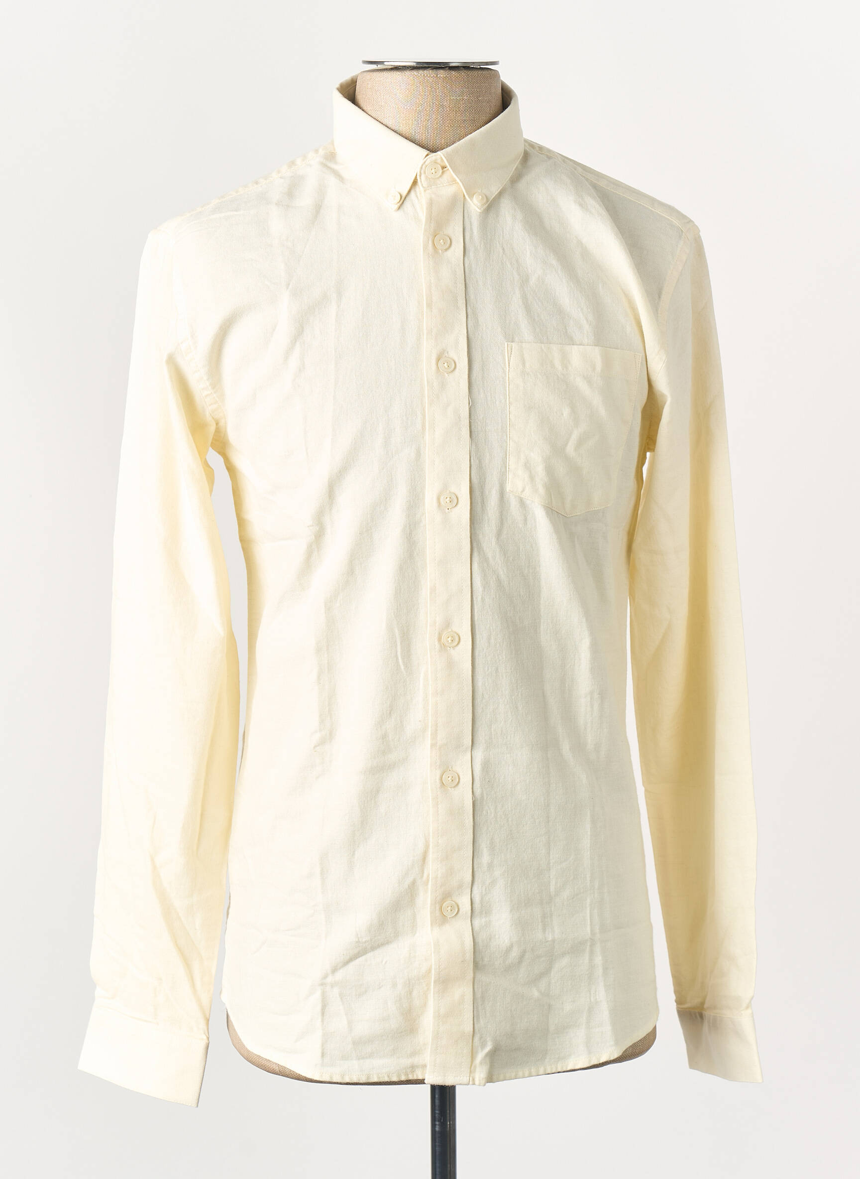 Chemise manches longues blanc MINIMUM homme