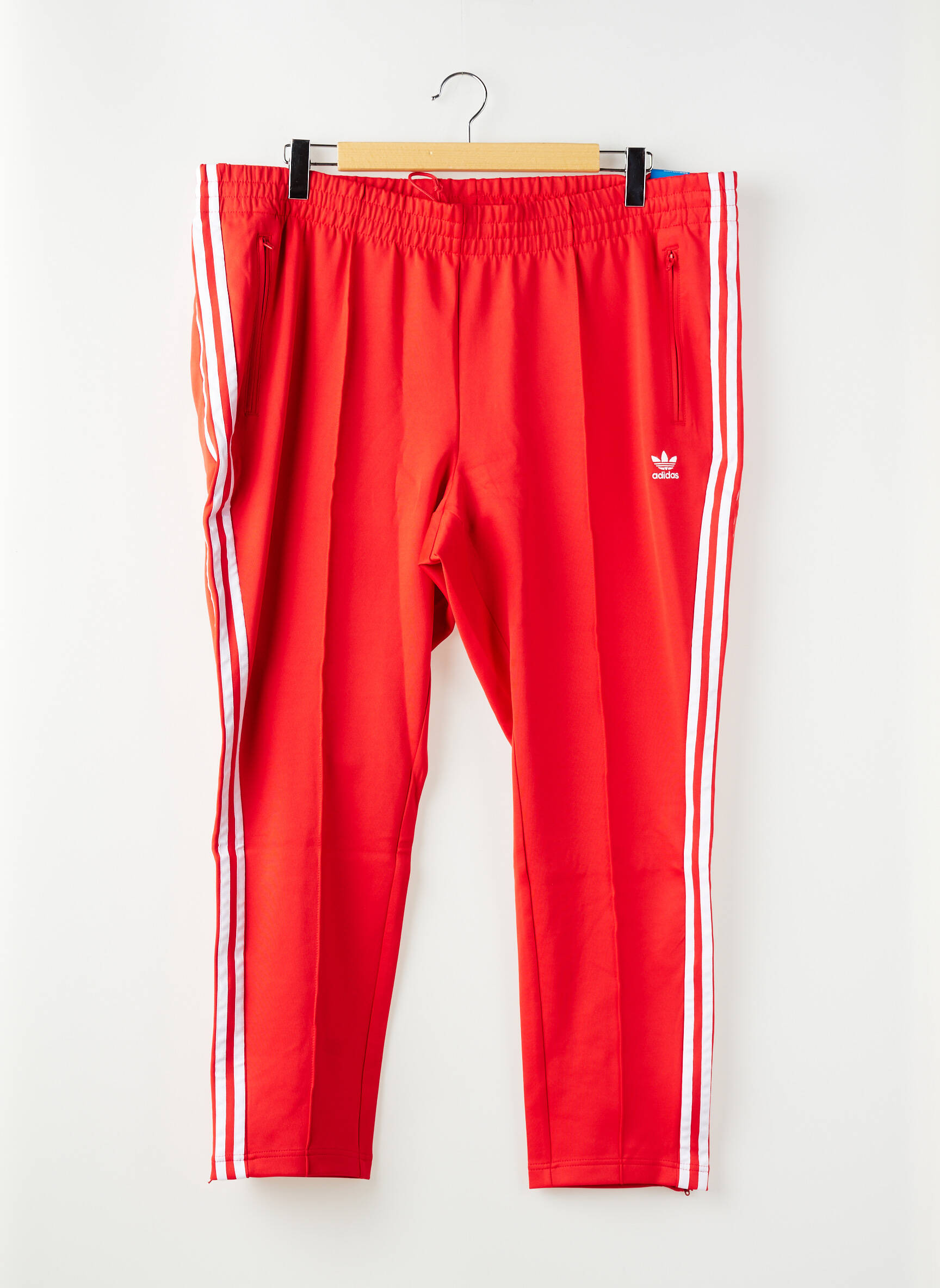 Jogging rouge ADIDAS femme