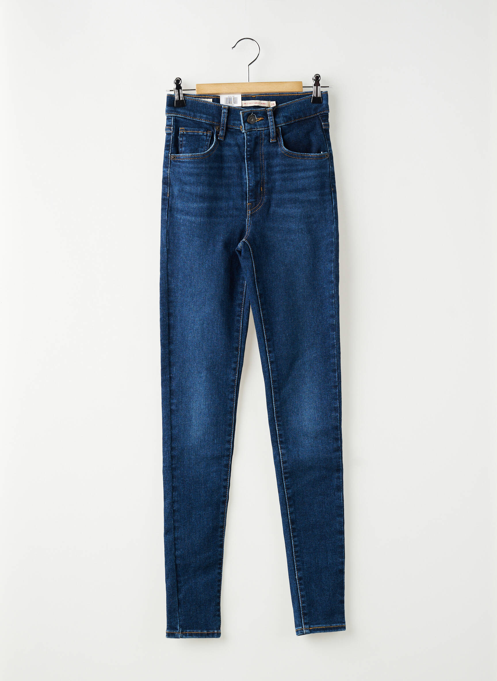 Jeans skinny bleu LEVI'S femme