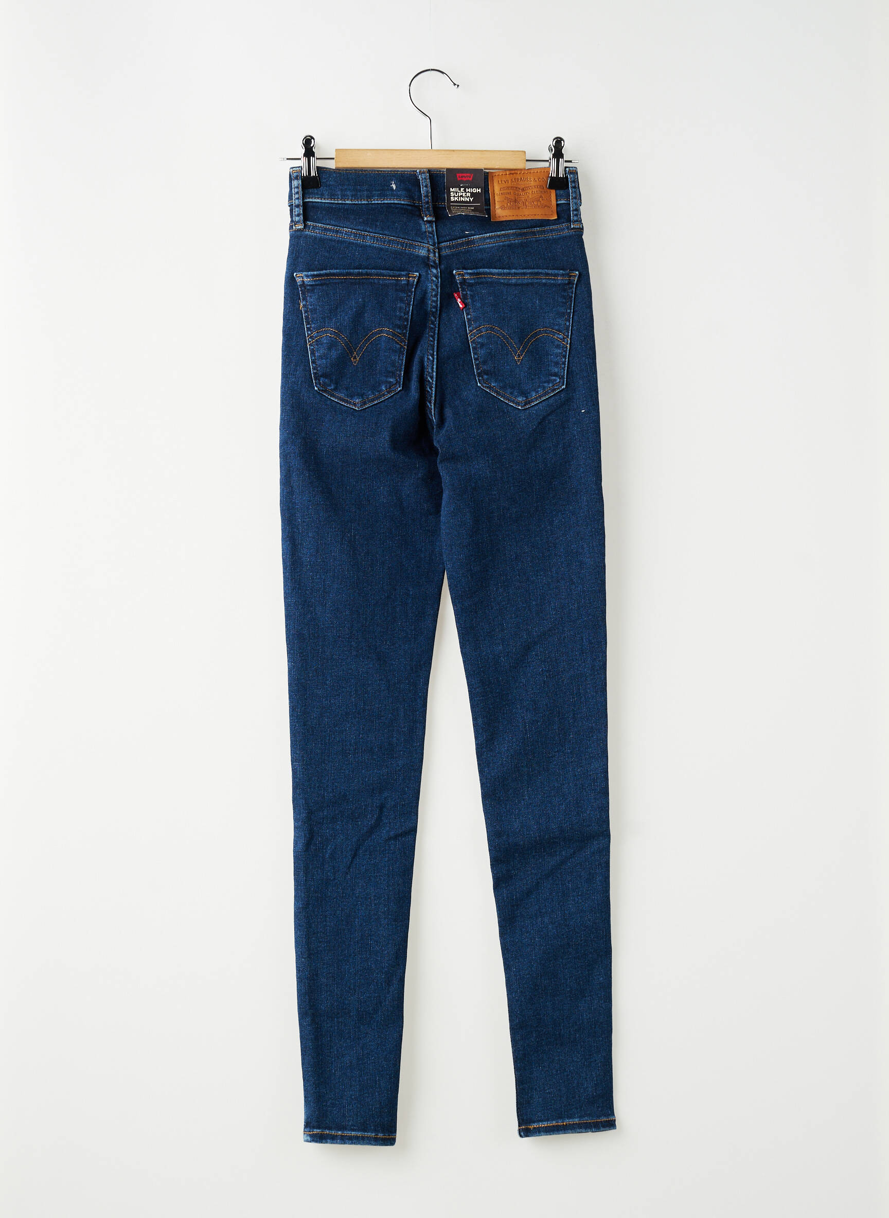 Jeans skinny bleu LEVI'S femme