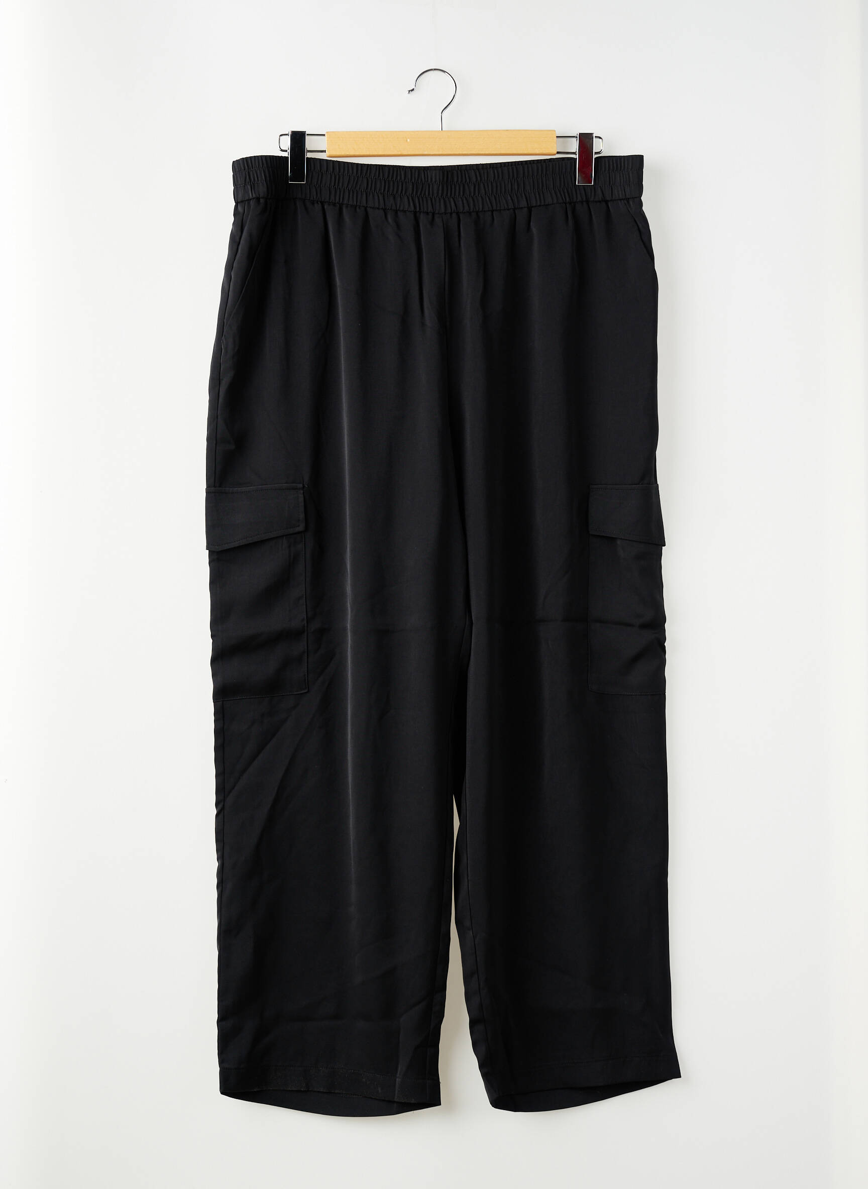 Pantalon droit noir EVOKED VILA femme