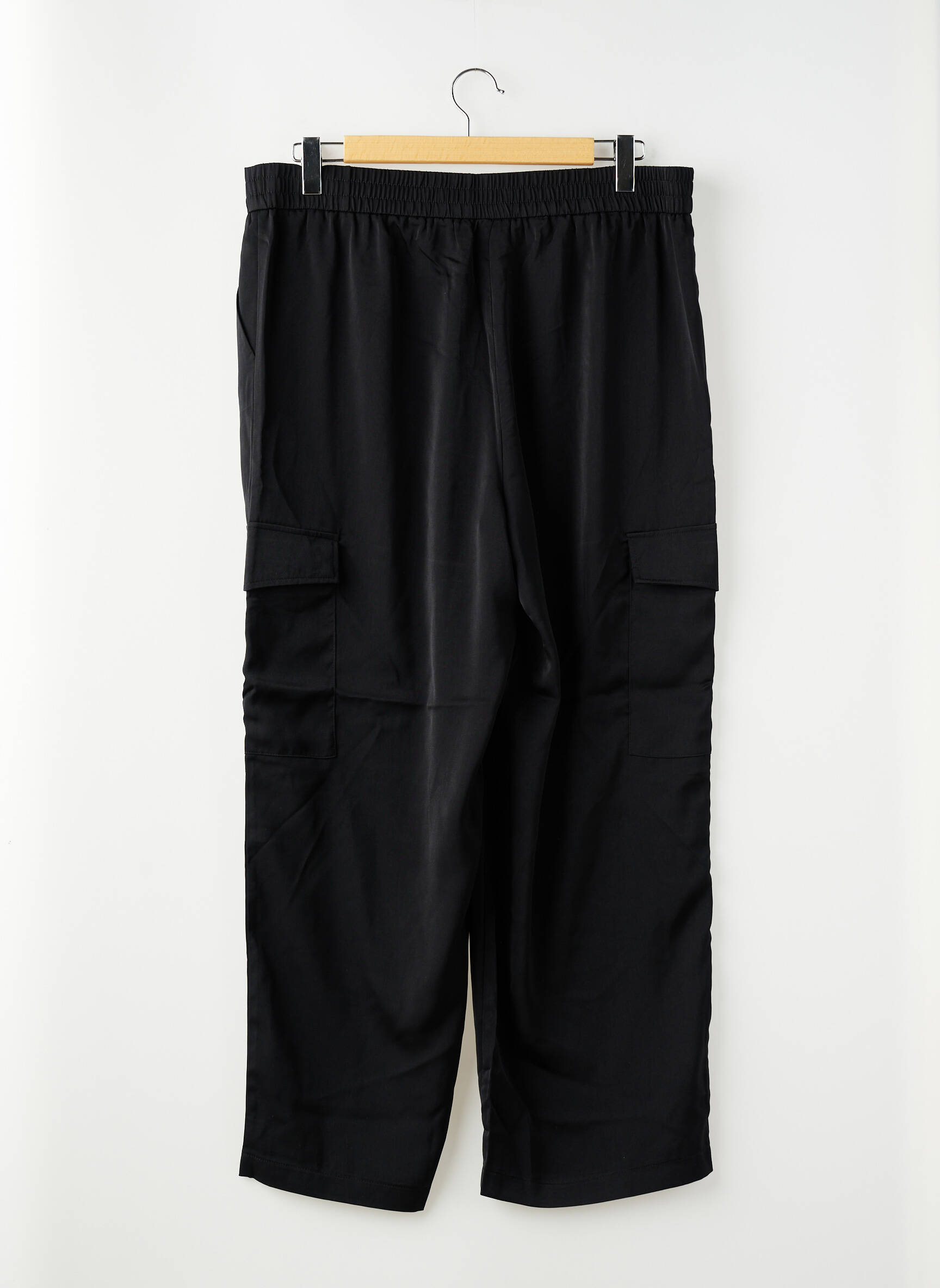 Pantalon droit noir EVOKED VILA femme