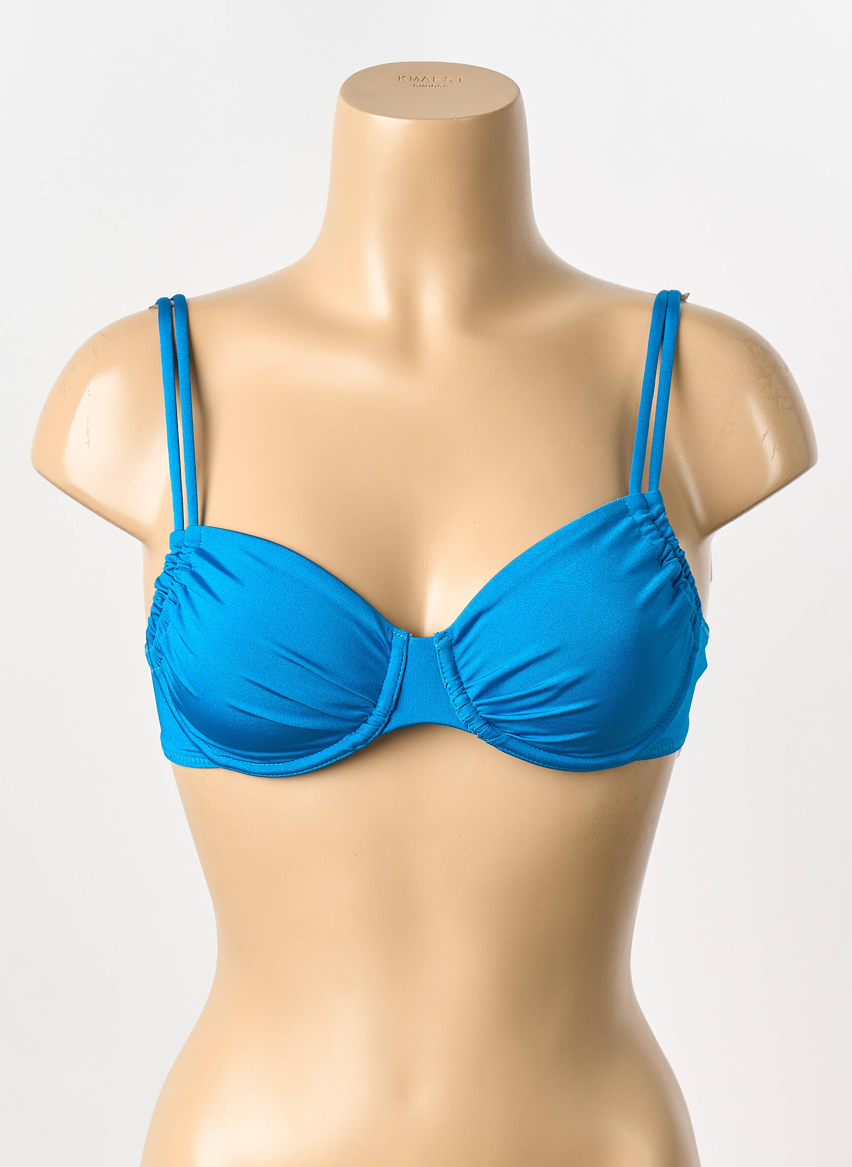Haut de maillot de bain bleu JOLIES MOMES femme