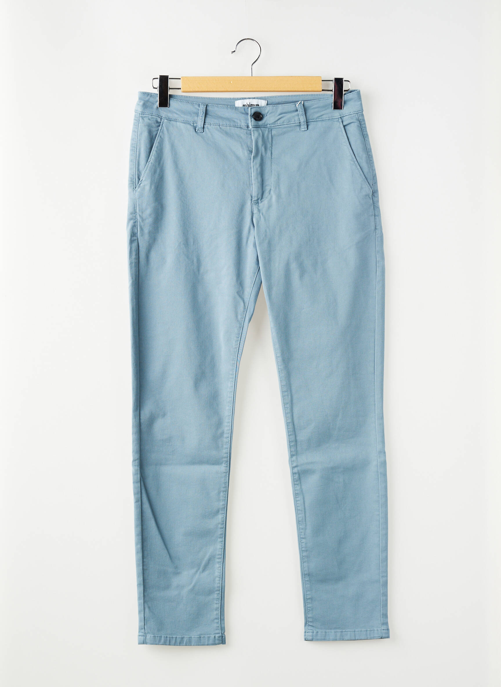 Pantalon droit bleu MINIMUM homme