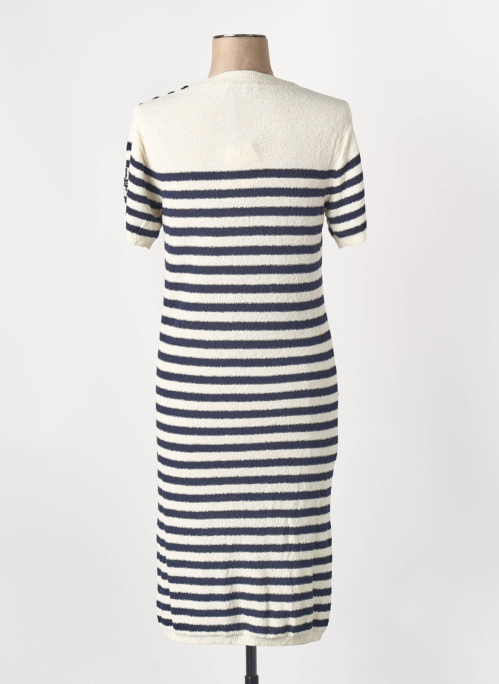 Robe mi-longue bleu LA PETITE FRANCAISE femme
