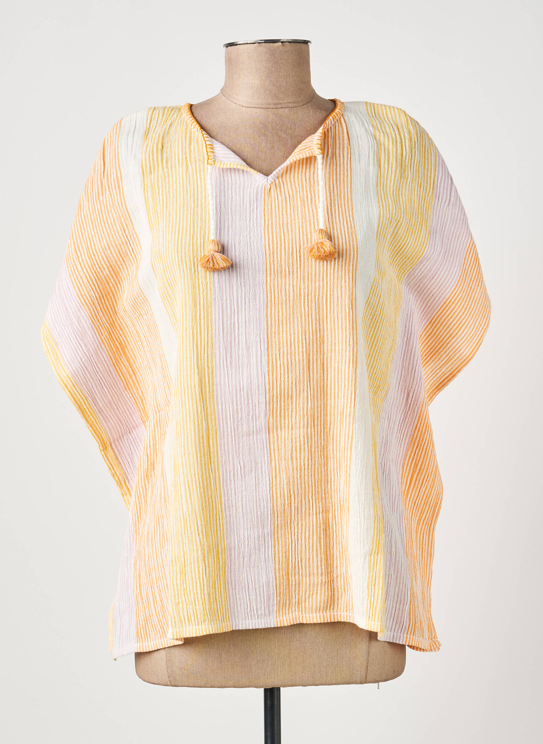 Blouse orange SUNCHILD fille