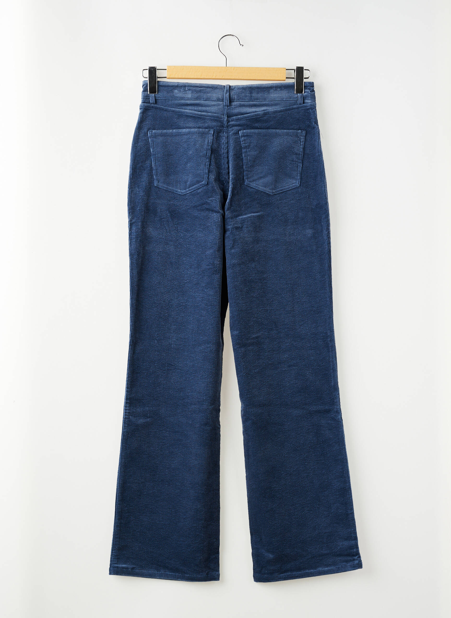 Pantalon droit bleu ANTIK BATIK femme