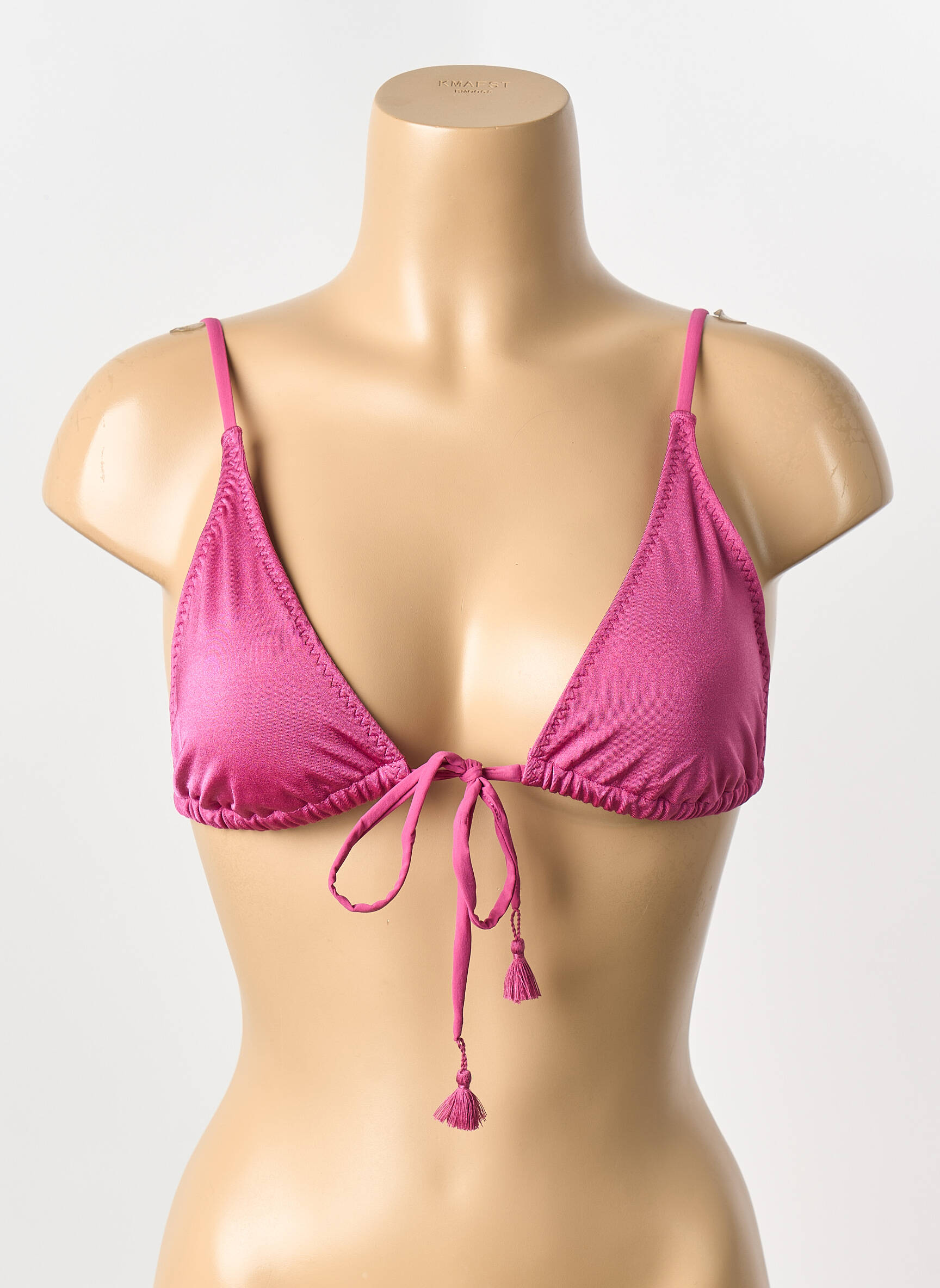 Haut de maillot de bain rose LOVE STORIES femme