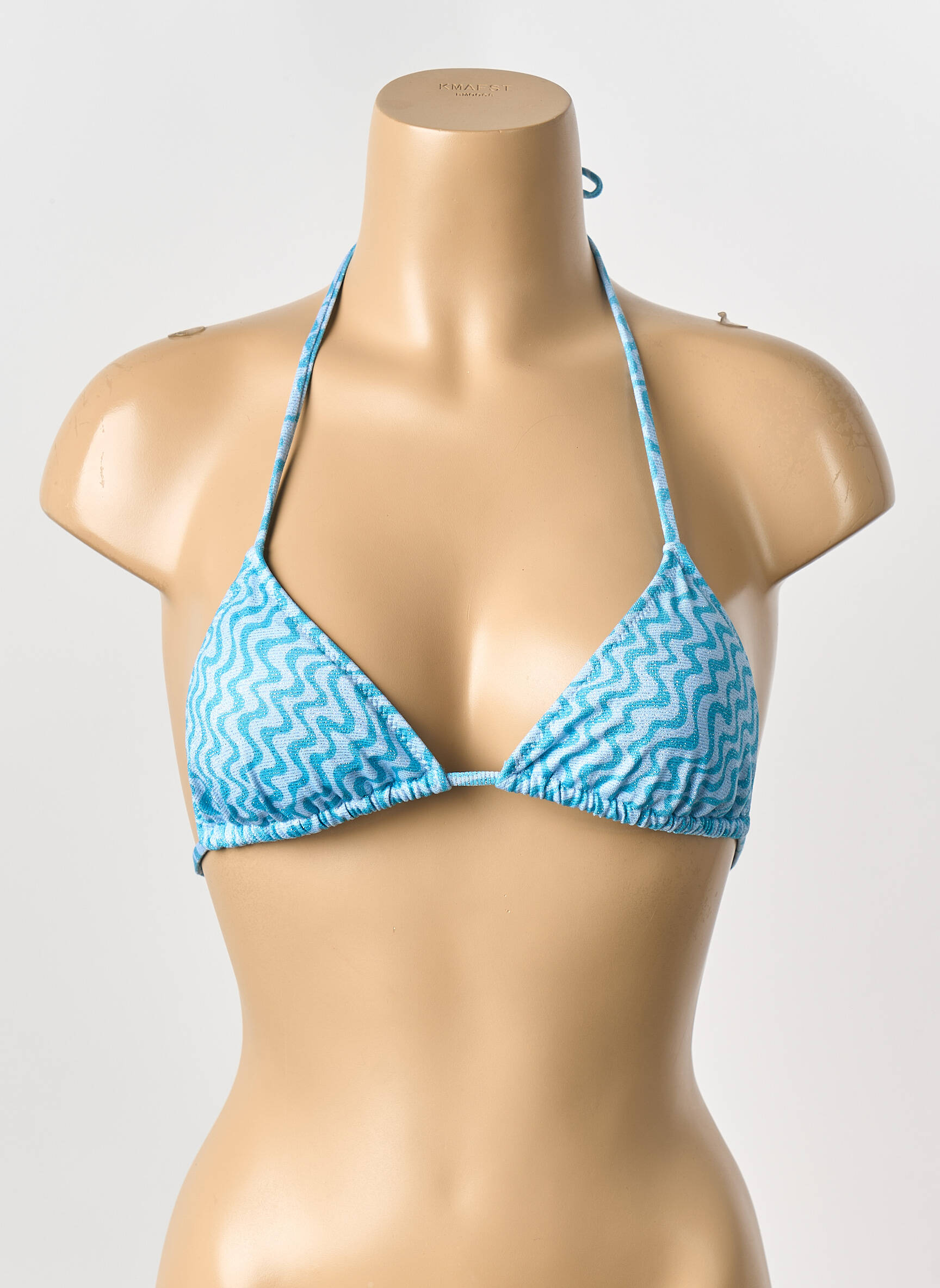 Haut de maillot de bain bleu ROBIN COLLECTION femme