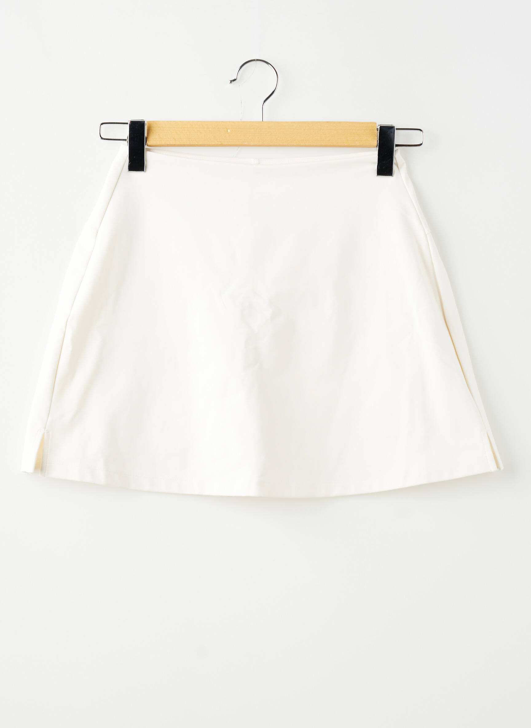Jupe courte blanc GIRLFRIEND COLLECTIVE femme