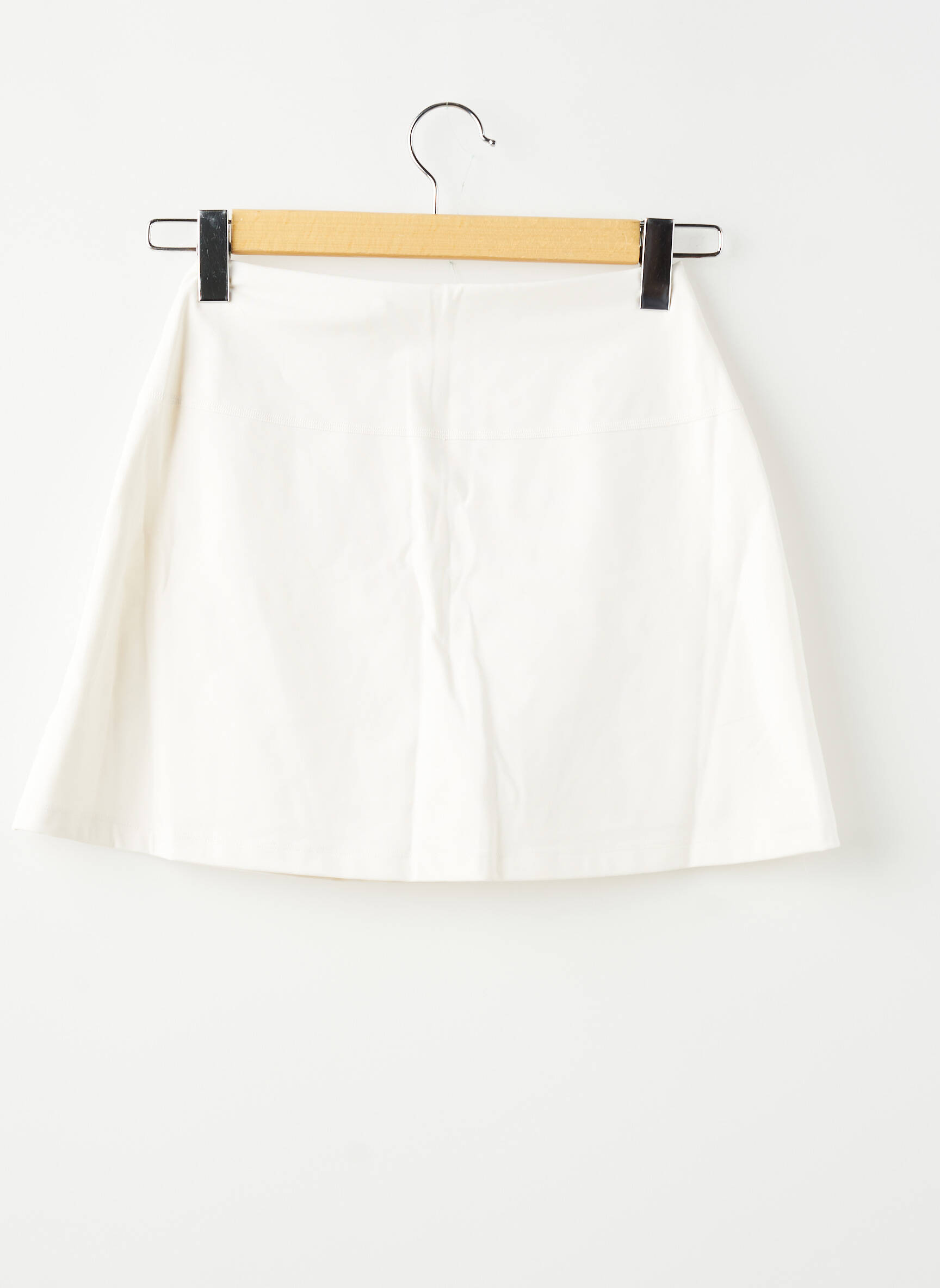 Jupe courte blanc GIRLFRIEND COLLECTIVE femme