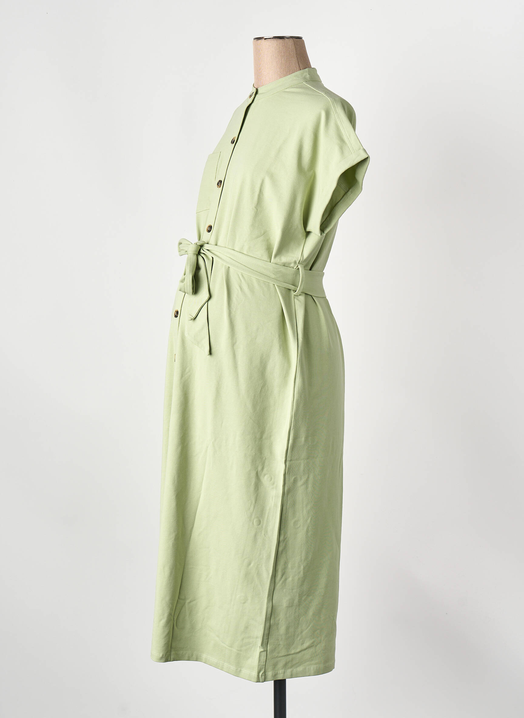Robe maternité vert SUPERMOM femme