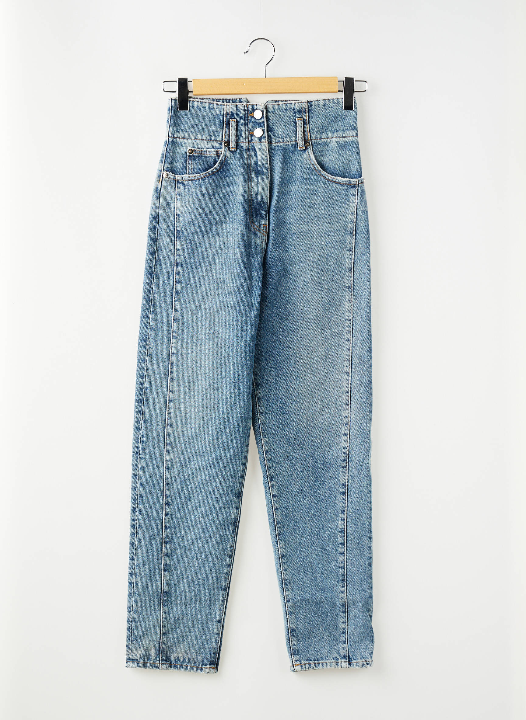 Jeans coupe droite bleu IRO femme