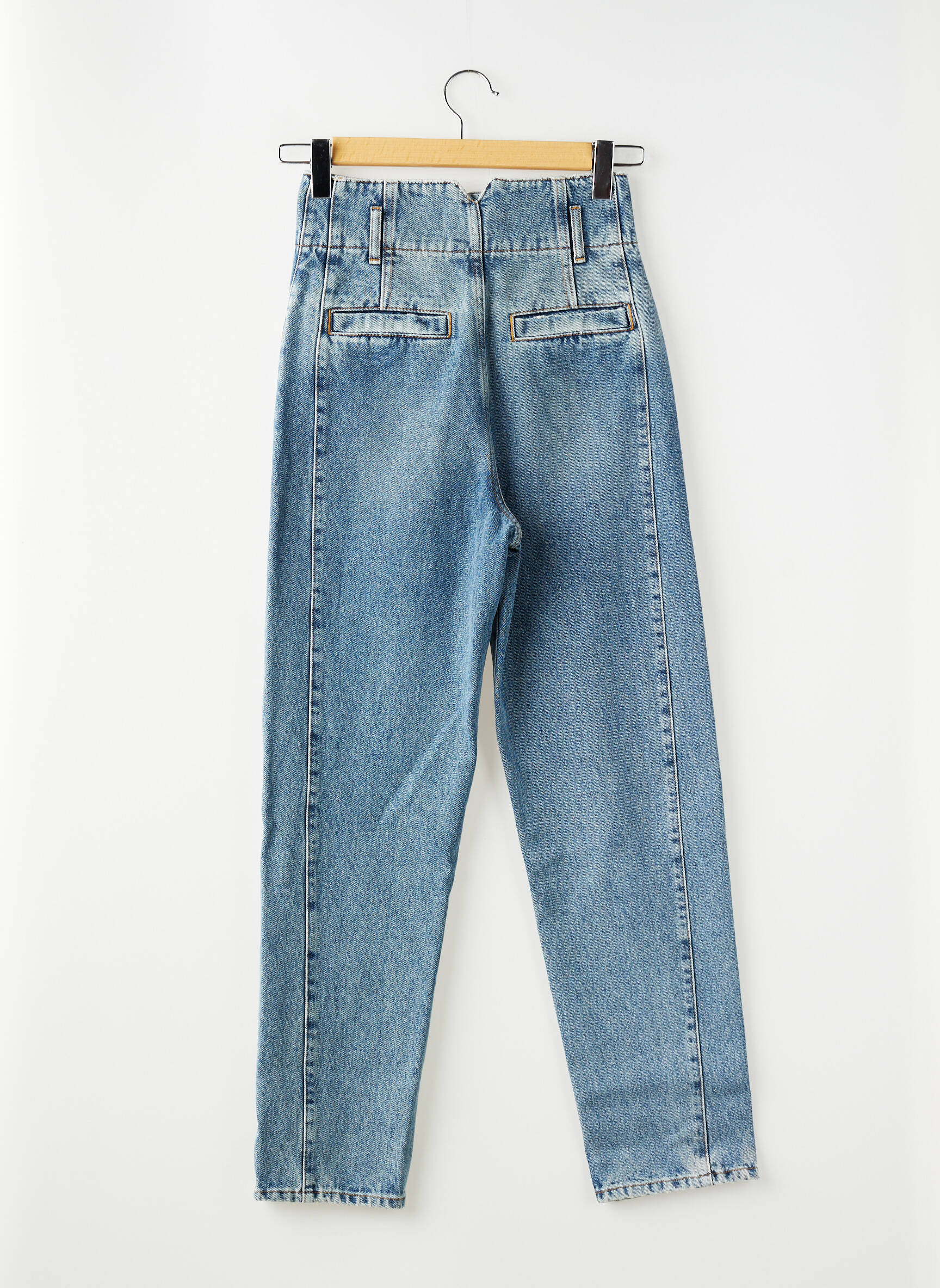Jeans coupe droite bleu IRO femme