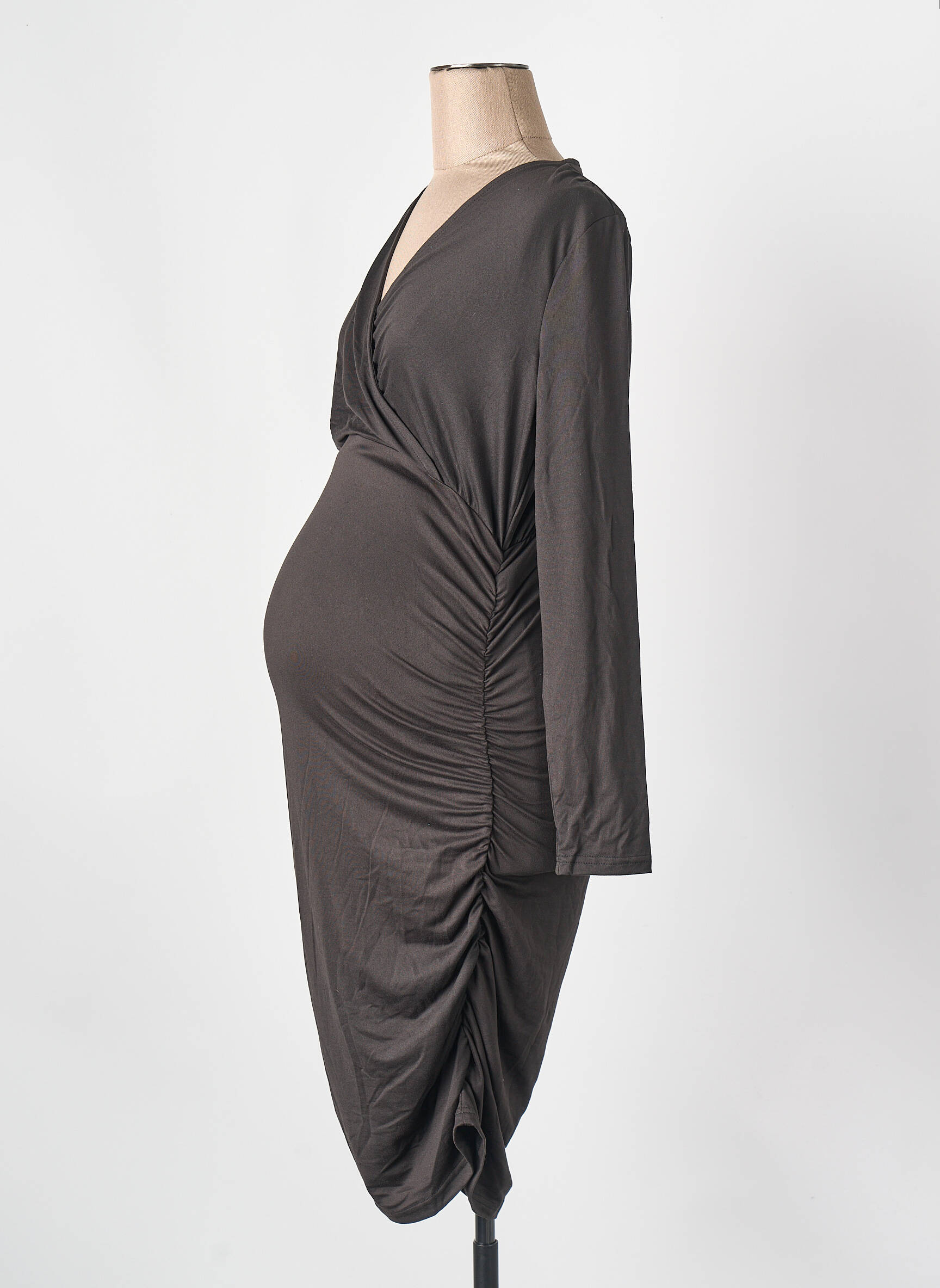 Robe maternité noir MAMA LICIOUS femme