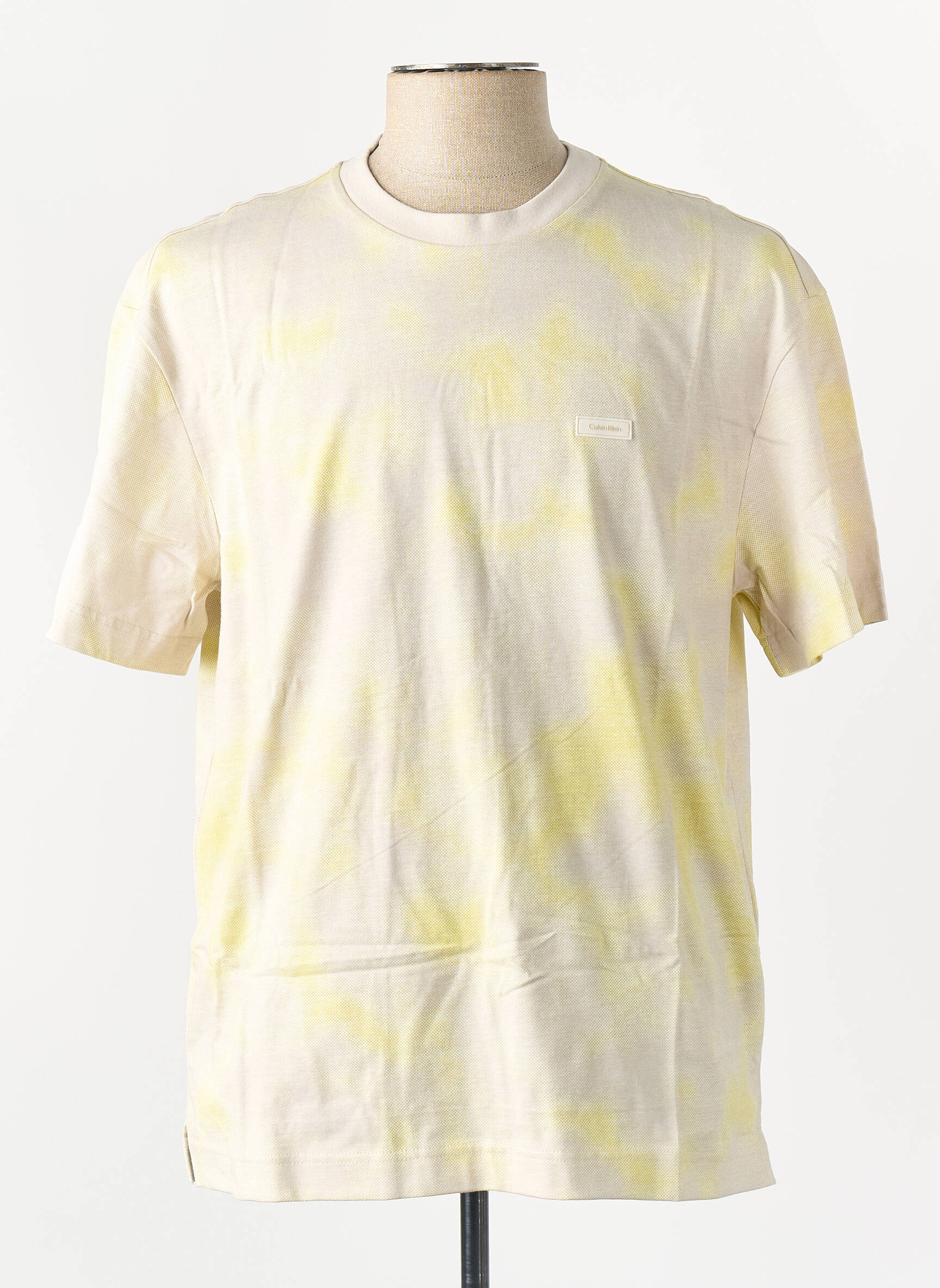 T-shirt jaune CALVIN KLEIN homme