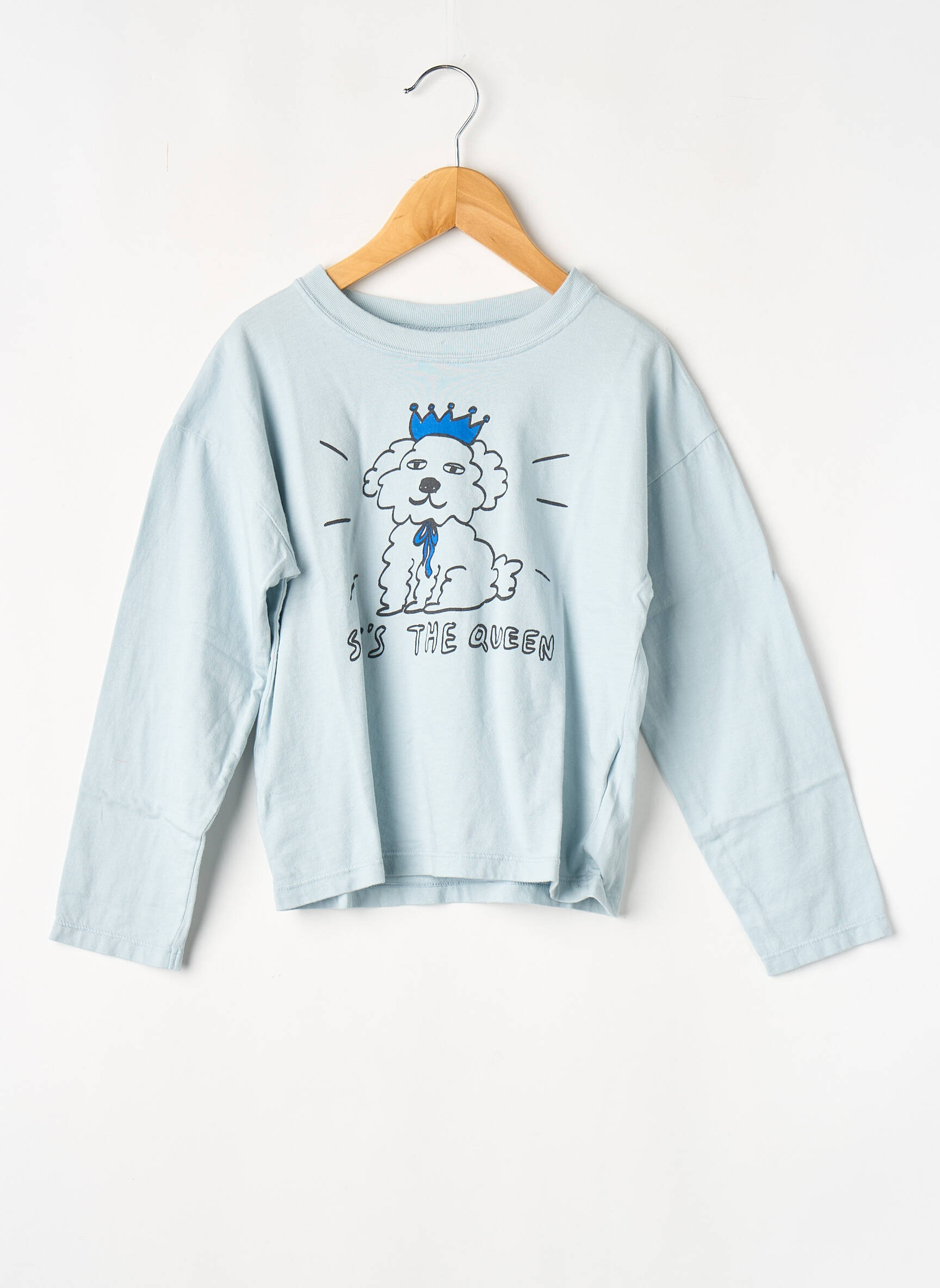 T-shirt bleu THE CAMPAMENTO fille