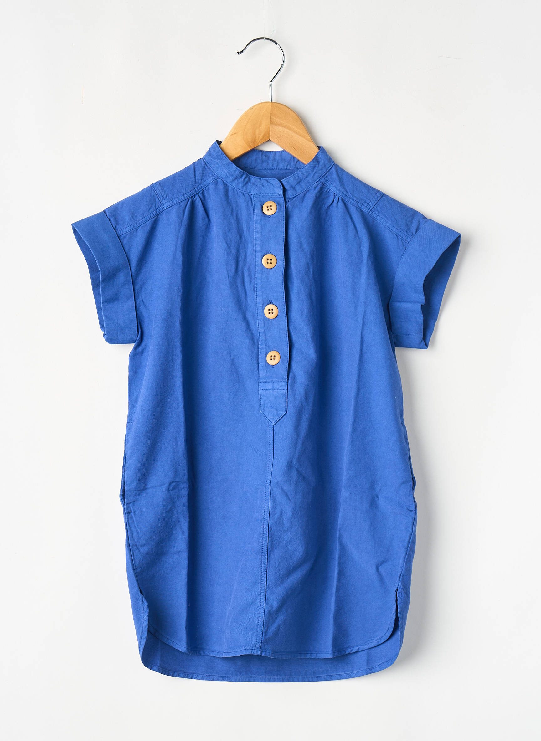 Robe mi-longue bleu BELLEROSE fille