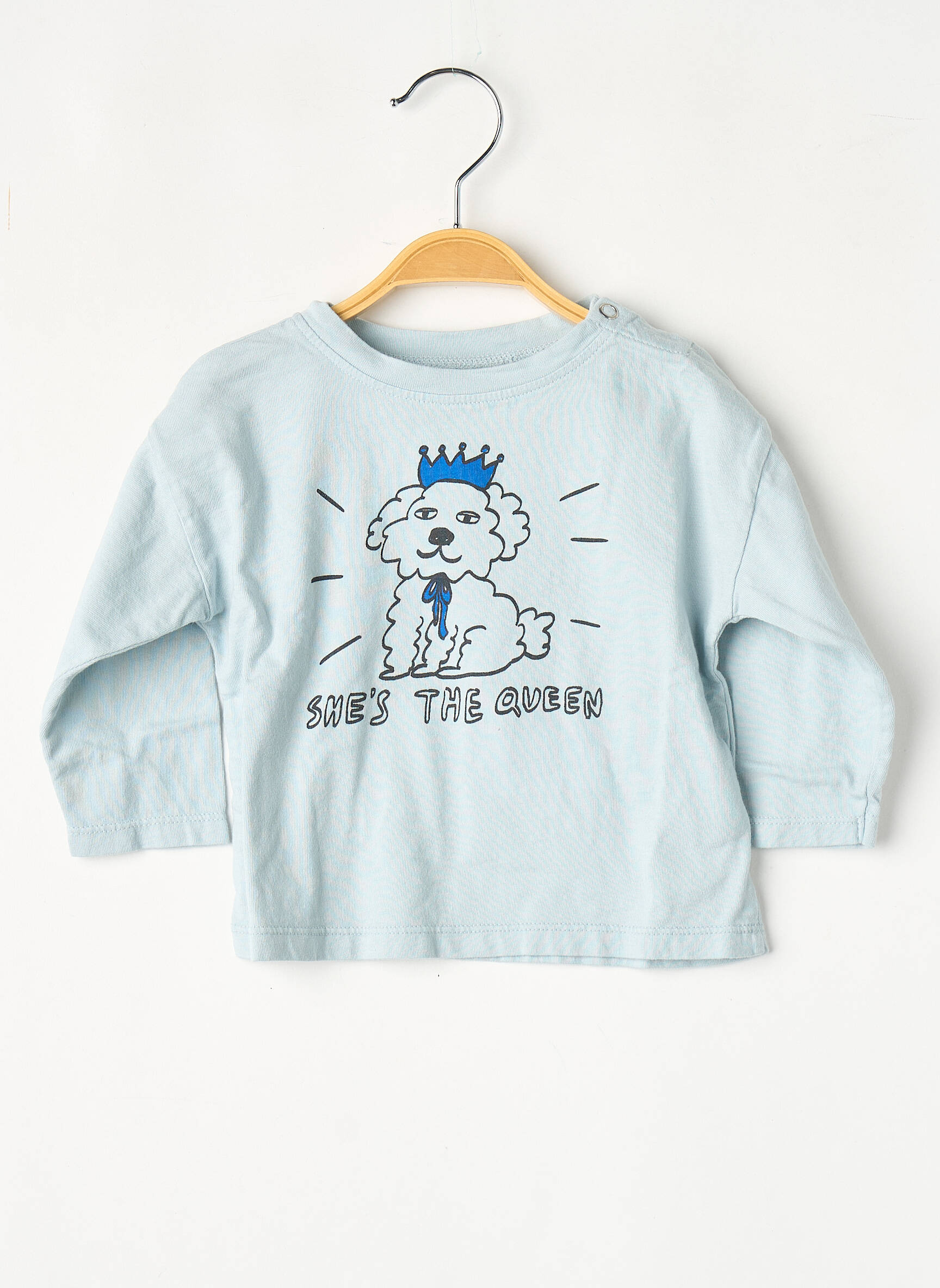 T-shirt bleu THE CAMPAMENTO fille