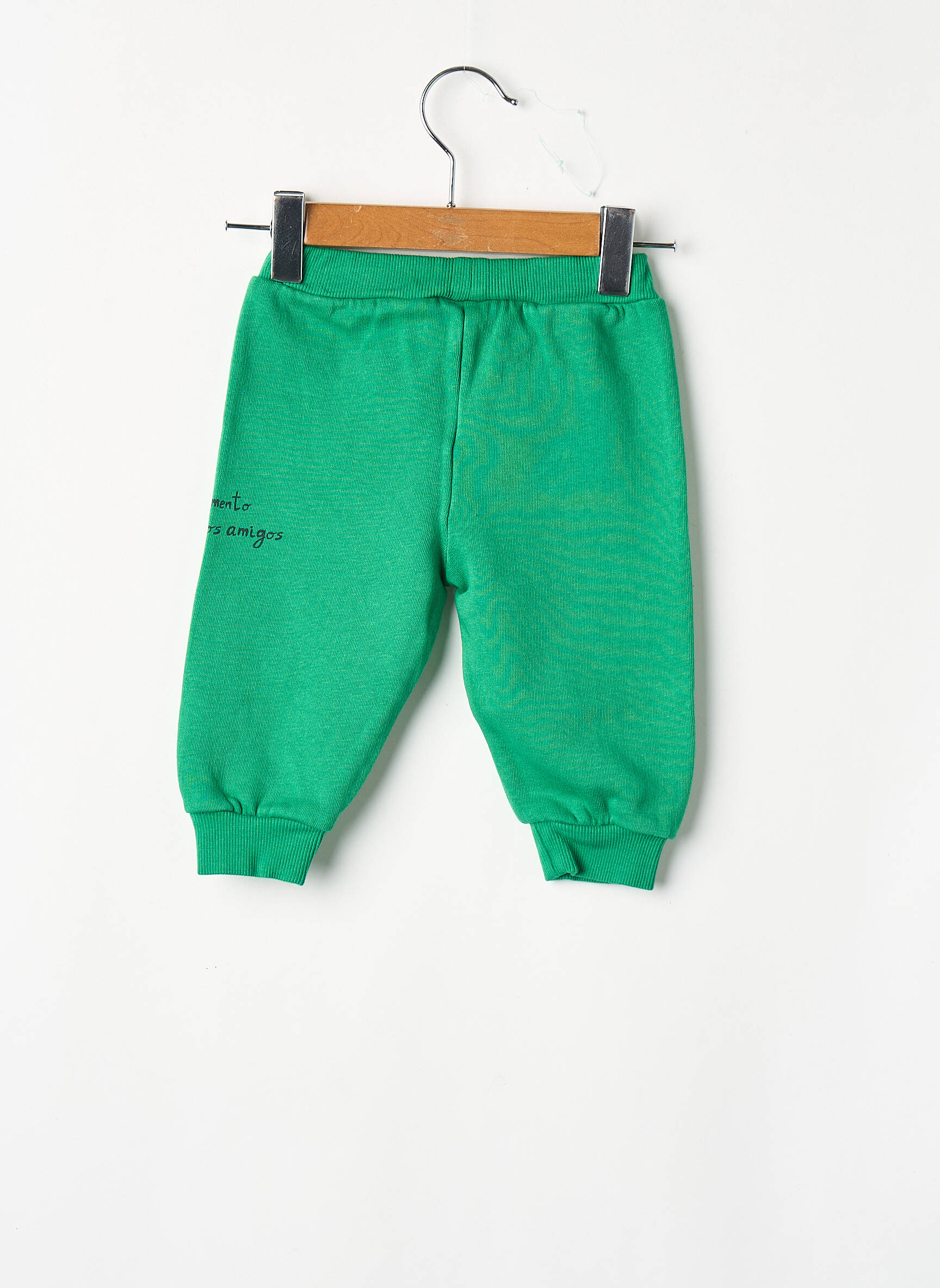Pantalon droit vert THE CAMPAMENTO garçon