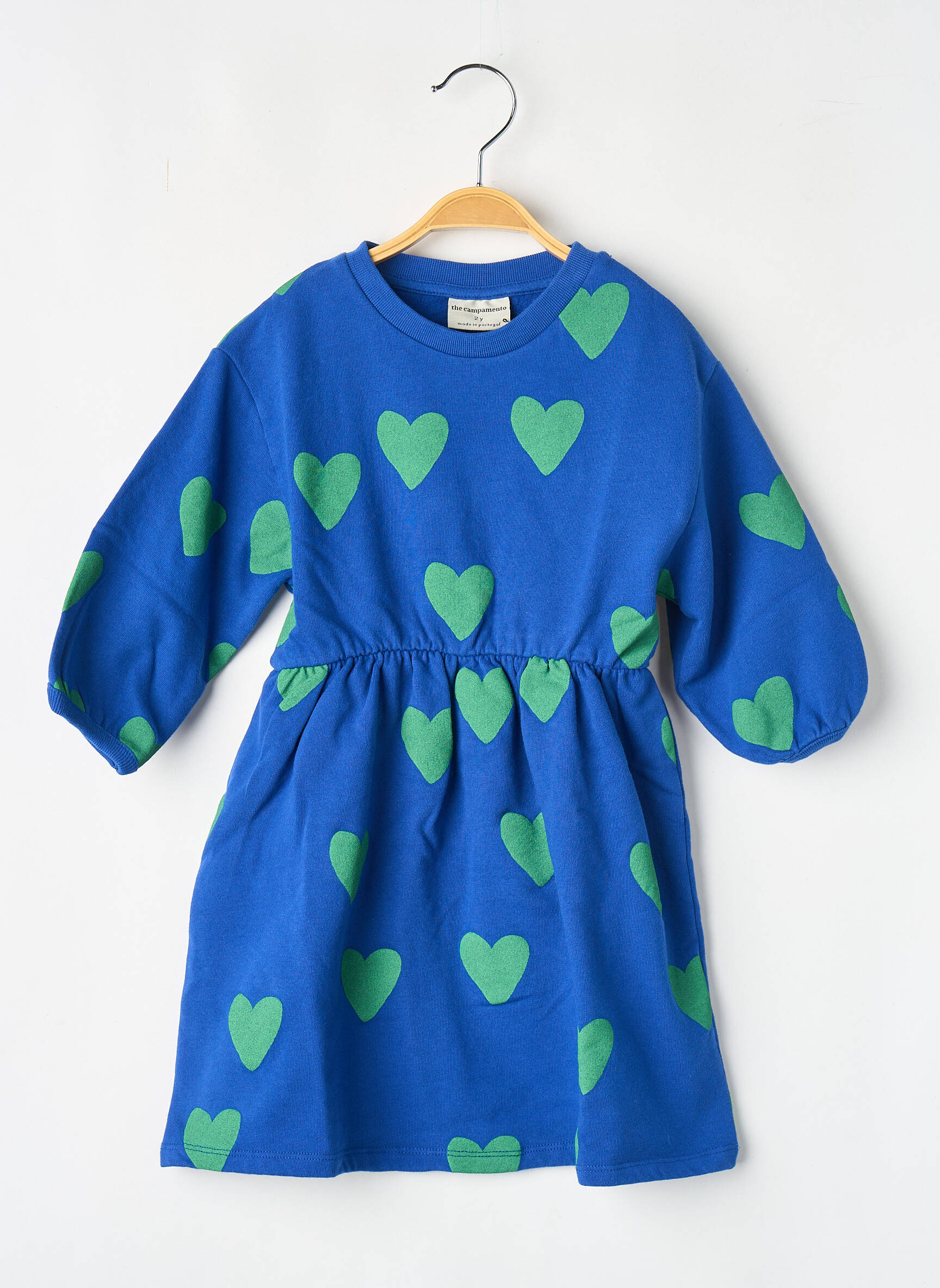 Robe courte bleu THE CAMPAMENTO fille