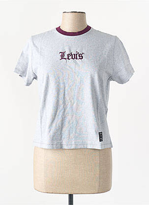 T-shirt gris LEVI'S femme