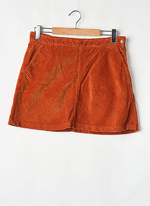 Jupe courte orange SOI PARIS femme