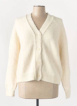Gilet manches longues beige MASSCOB femme