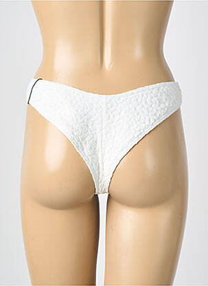 Bas de maillot de bain blanc ICONE femme