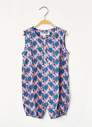 Combishort bleu LUCAS DU TERTRE fille