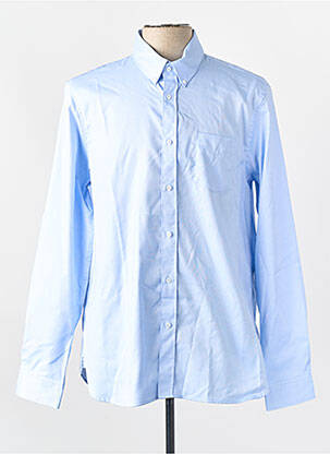 Chemise manches longues bleu ATELIER PRIVÉ homme