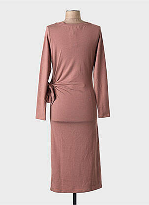 Robe maternité marron NOPPIES femme