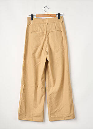 Pantalon large beige SECOND FEMALE femme