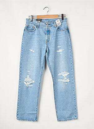 Jeans coupe droite bleu LEVI'S femme