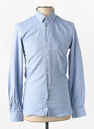 Chemise manches longues bleu ATELIER PRIVÉ homme