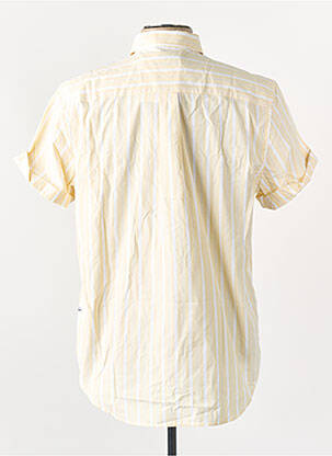 Chemise manches courtes jaune MINIMUM homme