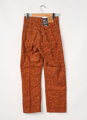 Pantalon droit orange LEVI'S femme