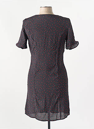 Robe mi-longue noir PIECES femme