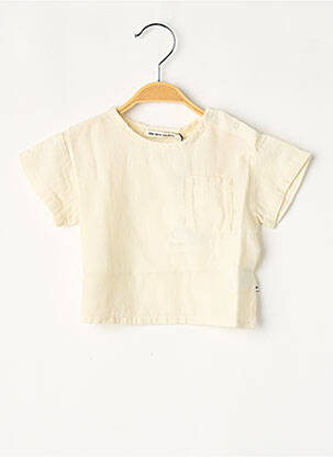 T-shirt blanc THE NEW SOCIETY fille