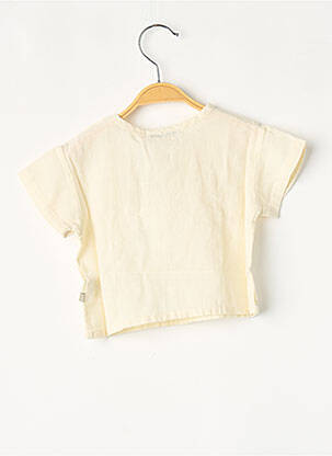 T-shirt blanc THE NEW SOCIETY fille