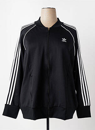 Blouson noir ADIDAS femme