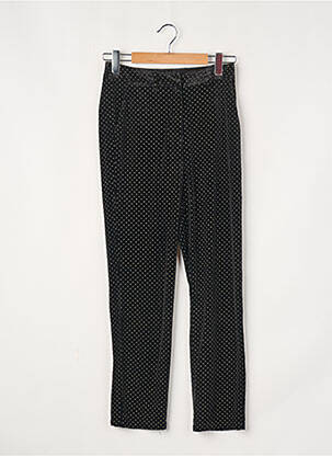 Pantalon droit noir LA PETITE ETOILE femme