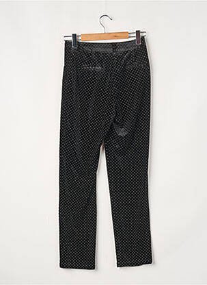 Pantalon droit noir LA PETITE ETOILE femme
