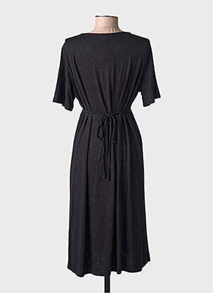 Robe mi-longue noir NOPPIES femme