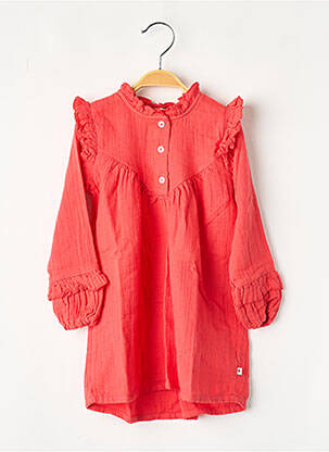 Robe courte rouge PETITE LUCETTE fille