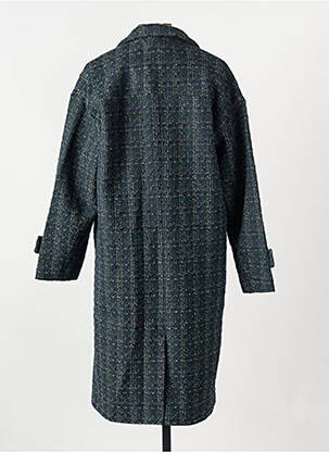 Manteau long vert VILA femme