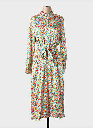 Robe longue vert OBJECT femme