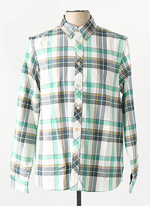 Chemise manches longues blanc PAUL SMITH homme